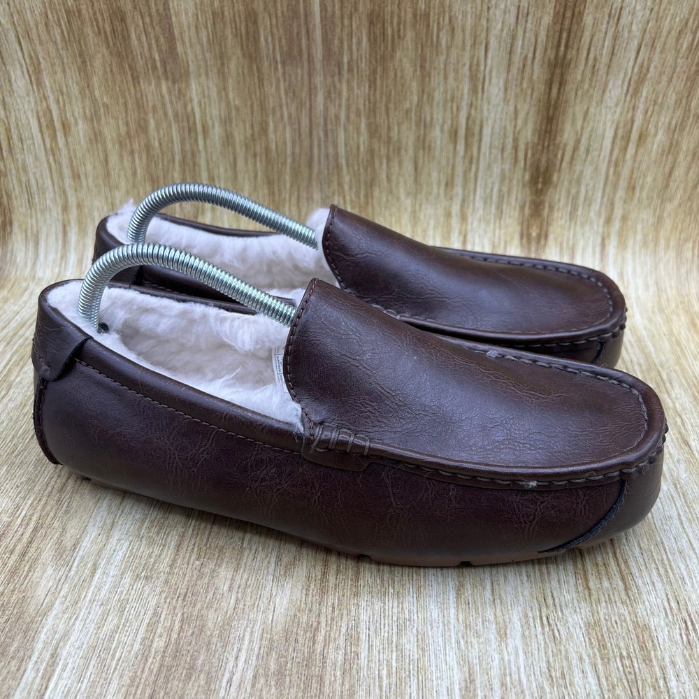 Koolaburra by UGG Tipton Slipper Men's Size 10 Brown Moccasin Shoes 1154810